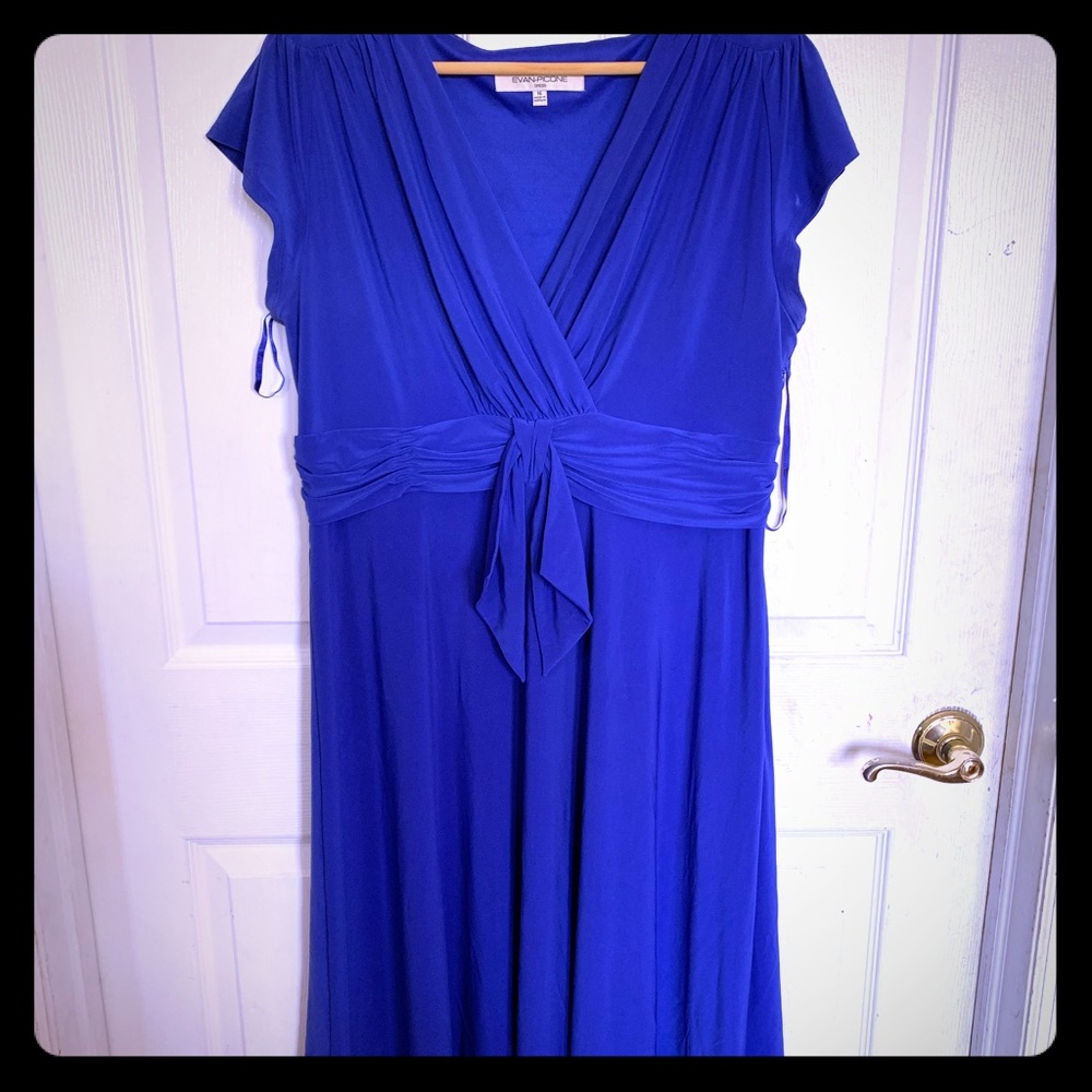 Size 16 blue dress